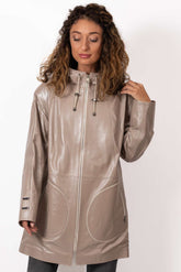 Women's leather jacket Zara