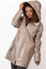 Women's leather jacket Zara