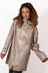 Women's leather jacket Zara