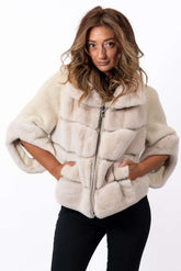 Women's chinchilla coat Diana
