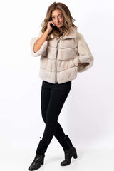 Women's chinchilla coat Diana