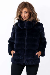 Women's chinchilla coat Galena