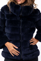 Women's chinchilla coat Galena
