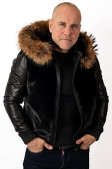 Men's coat Bobby with Hood