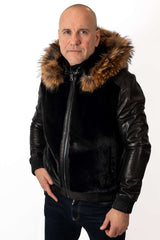 Men's coat Bobby with Hood