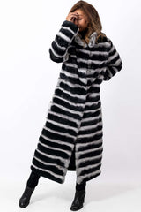 Women's chinchilla coat Valeria Long