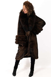 Women's exclusive alpaca coat Irena