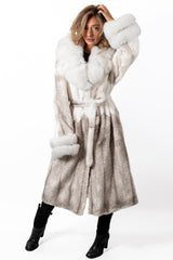 Women's exclusive Alpaca coat Ilina