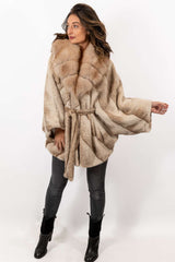 Women's exclusive Alpaca coat Charlotte Melange