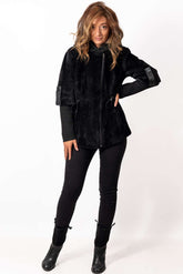 Women's exclusive alpaca coat Diana