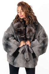 Women's exclusive Alpaca coat Charlotte Gray