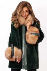 Women's exclusive alpaca coat Jacqueline