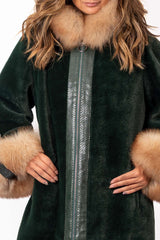 Women's exclusive alpaca coat Jacqueline