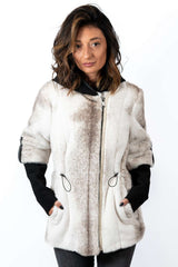 Women's exclusive alpaca coat  Diana White
