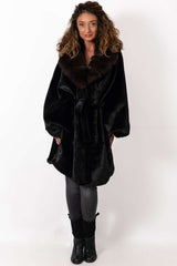 Women's exclusive Alpaca coat Siana