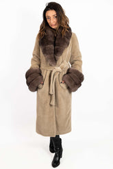 Women's exclusive alpaca coat Amelia