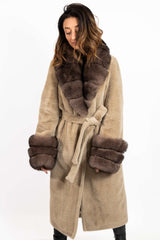 Women's exclusive alpaca coat Amelia