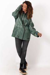 Women's leather jacket Janette