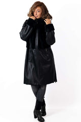 Women's exclusive lambskin coat Dara