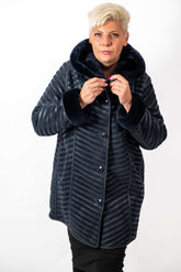 Women's exclusive lambskin coat Silvana