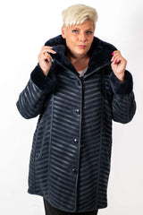 Women's exclusive lambskin coat Silvana
