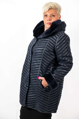Women's exclusive lambskin coat Silvana