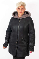 Women's exclusive lambskin coat Stela