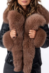 Women's exclusive lambskin coat Alexa