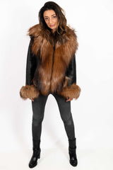 Women's exclusive lambskin coat Alexa Gold