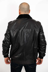 Men's leather coat Zoran