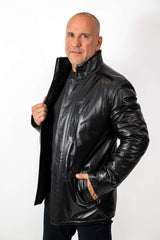Men's leather coat Eddie