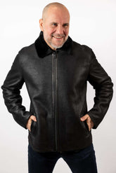 Men's leather coat Philip Classic