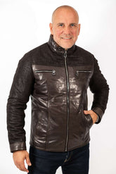Men's Leather Coat Carlos