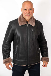 Men's leather coat Angel Classic