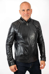 Men's leather jacket Borislav