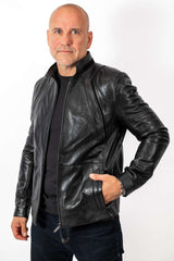 Men's leather jacket Borislav