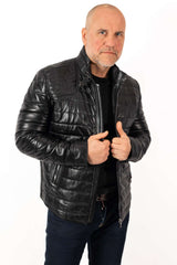 Men's leather jacket Etienne