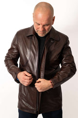 Men's leather jacket Bruno