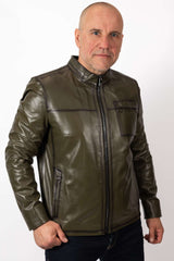 Men's leather jacket Boril