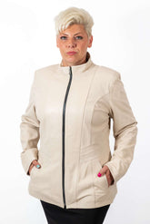 Women's leather jacket Adela