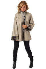 Women's leather jacket Borisa