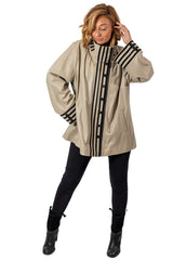 Women's leather jacket Borisa
