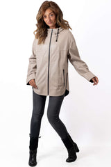 Women's leather jacket Elitsa