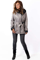 Women's leather jacket Vanina