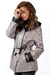 Women's leather jacket Vanina