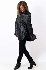 Women's leather jacket Elitsa Black