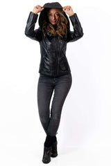 Women's leather jacket Alina