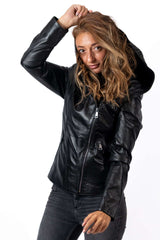Women's leather jacket Alina