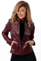 Women's leather jacket Amanda Bordo