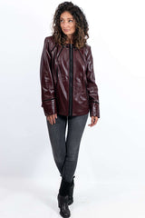 Women's leather jacket Bella